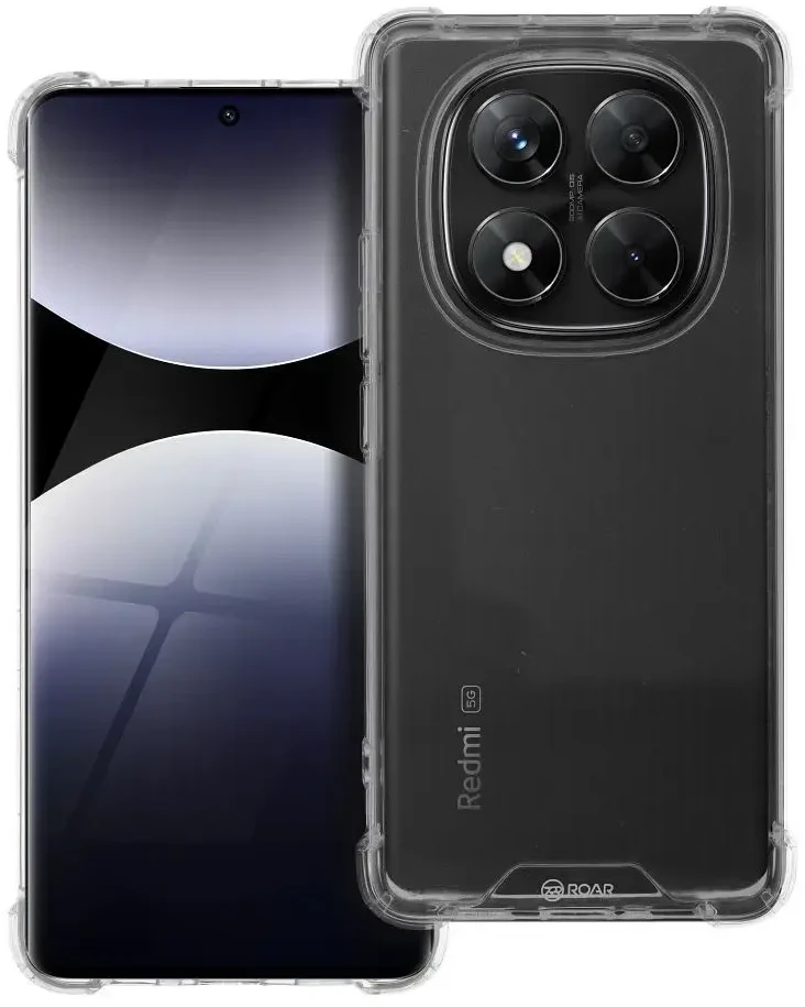 ROAR dėklas ARMOR JELLY skirtas Xiaomi Redmi Note 14 Pro+ 5G transparent
