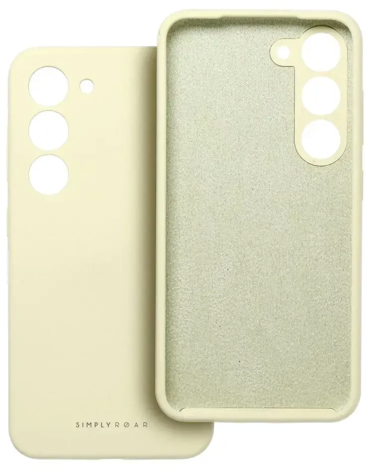 „ROAR CLOUD SKIN“ dėklas, skirtas „SAMSUNG A27 5G“, šviesiai geltonas