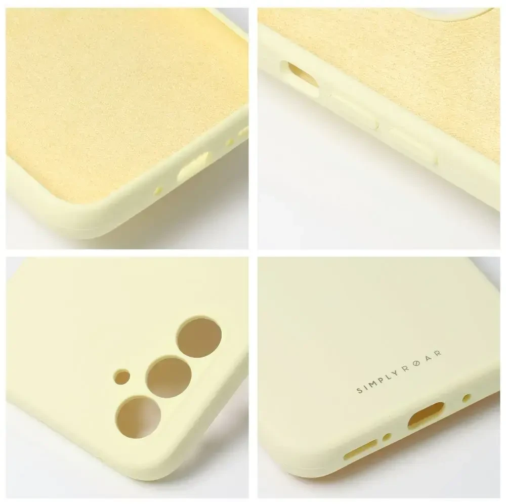 „ROAR CLOUD SKIN“ dėklas, skirtas „SAMSUNG A27 5G“, šviesiai geltonas