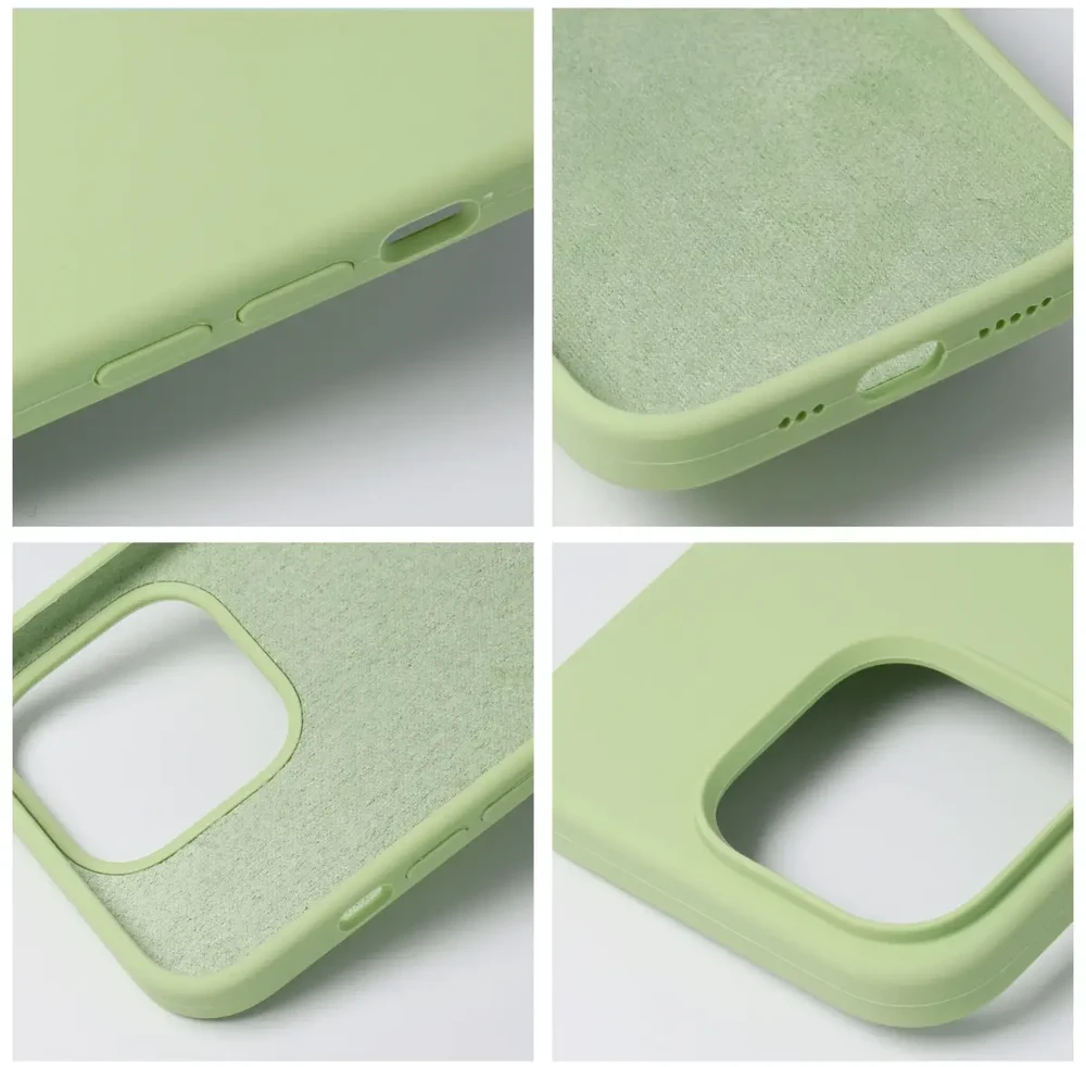ROAR dėklas CLOUD SKIN, skirtas IPHONE 12 Light žalias
