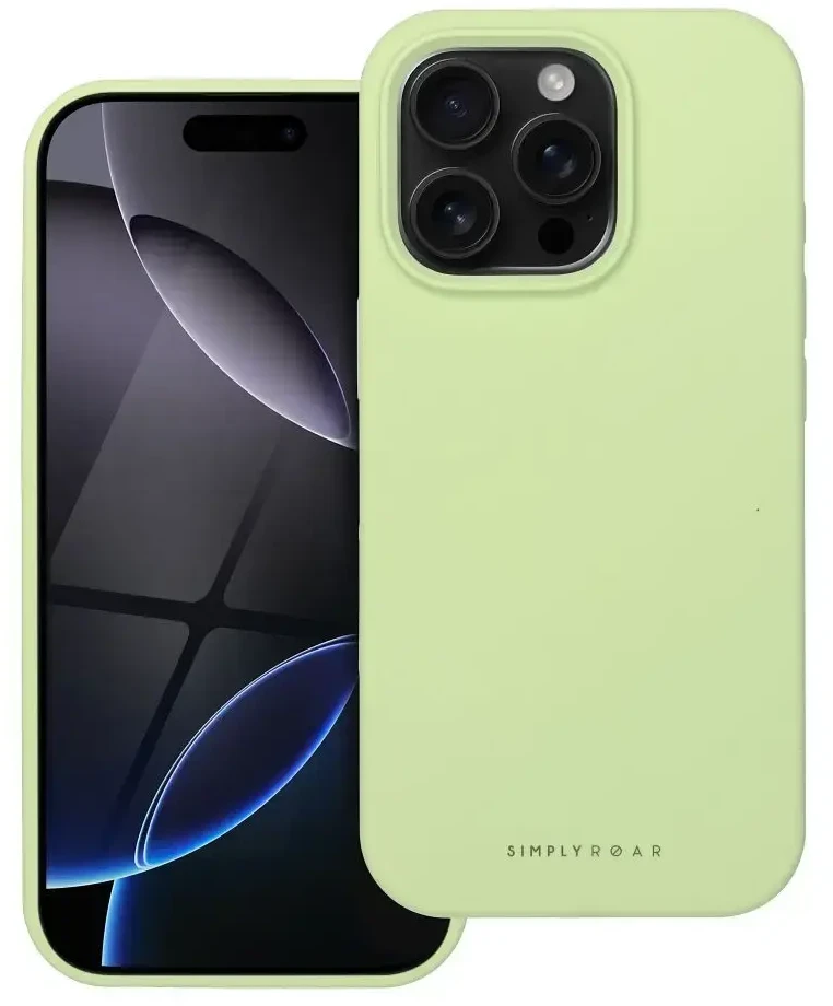 ROAR dėklas CLOUD SKIN, skirtas IPHONE 16 Pro Light žalias