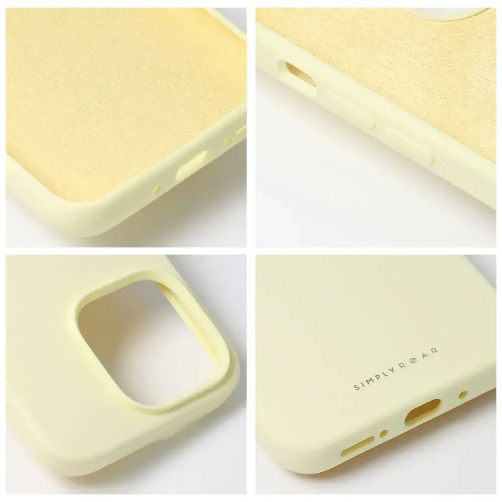 ROAR dėklas CLOUD SKIN IPHONE 17 Pro / 18 Pro šviesiai geltonas