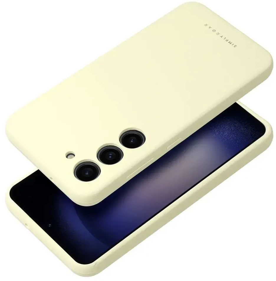 „ROAR CLOUD SKIN“ dėklas, skirtas „SAMSUNG A17“, šviesiai geltonas