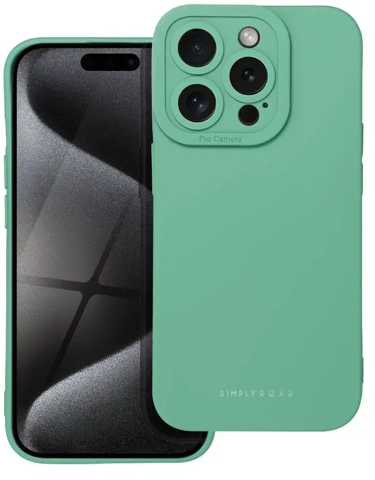 Dėklas ROAR case LUNA for IPHONE 15 Pro Žalias