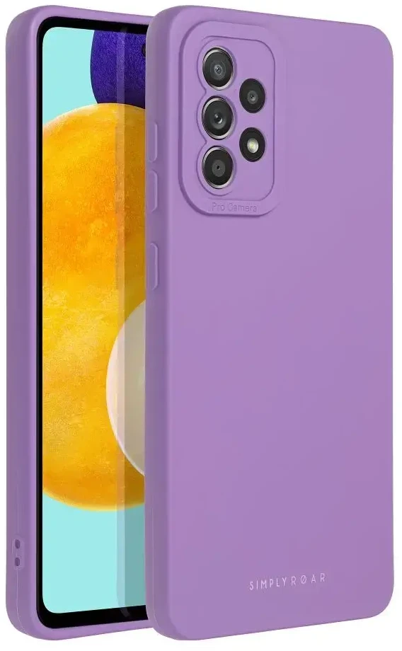 ROAR dėklas LUNA skirtas Samsung Galaxy A52 5G / A52 LTE (4G) / A52s 5G violetinės spalvos