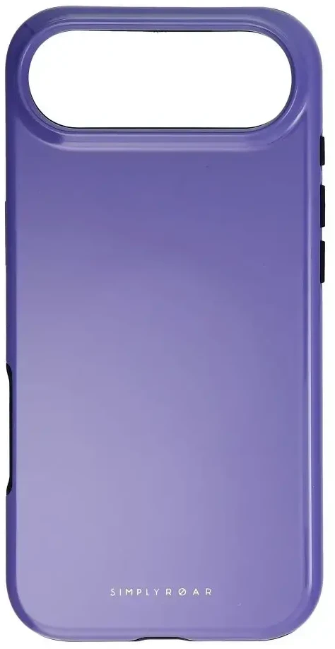 ROAR dėklas RAINBOW BUMPER suderinamas su MagSafe, skirtas IPHONE 17 Air violetinė