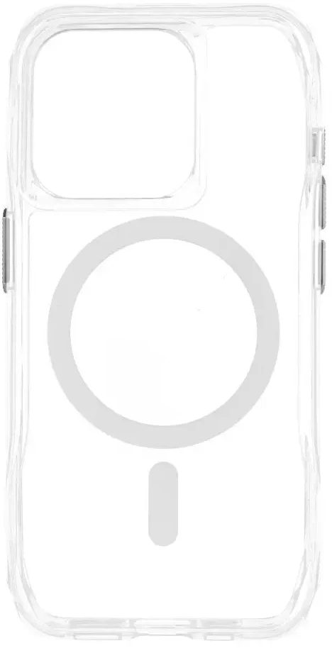 ROAR dėklas SLIM DEFENDER, suderinamas su „MagSafe“, skirtas IPHONE 15 Pro, skaidrus