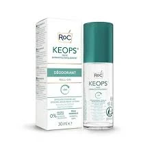 ROC Keops Deo Roll-On - Normal Skinrutulinis dezodorantas normaliai odai, 30 ml