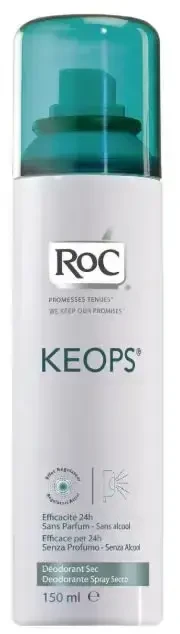 "Roc Keops" sausas purškiamas dezodorantas normaliai odai 150ml