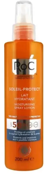 "Roc Soleil Protect drėkinamasis purškiamasis losjonas Spf50+ 200ml
