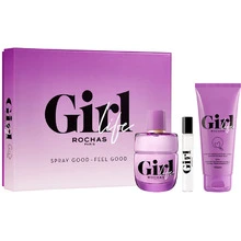 Rochas Girl Life EDP 75 ml + EDP MINI 7,5 ml + kūno balzamas 100 ml (moterims)