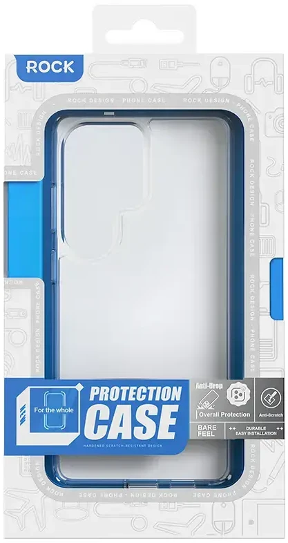 Rock dėklas Crystal Transparent Series skirtas Samsung Galaxy S26 Plus skaidrus