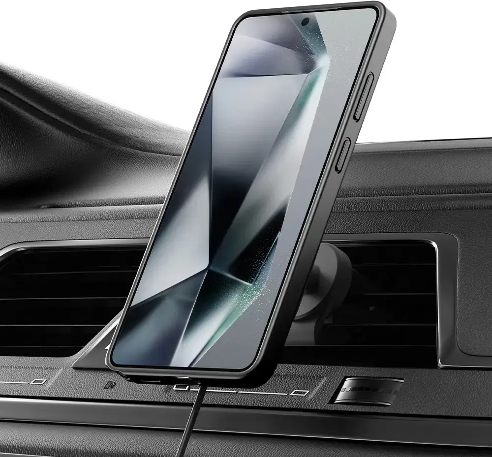 Rock dėklas Guard Touch Matte Series Magnetic skirtas Samsung Galaxy S26 juodos spalvos