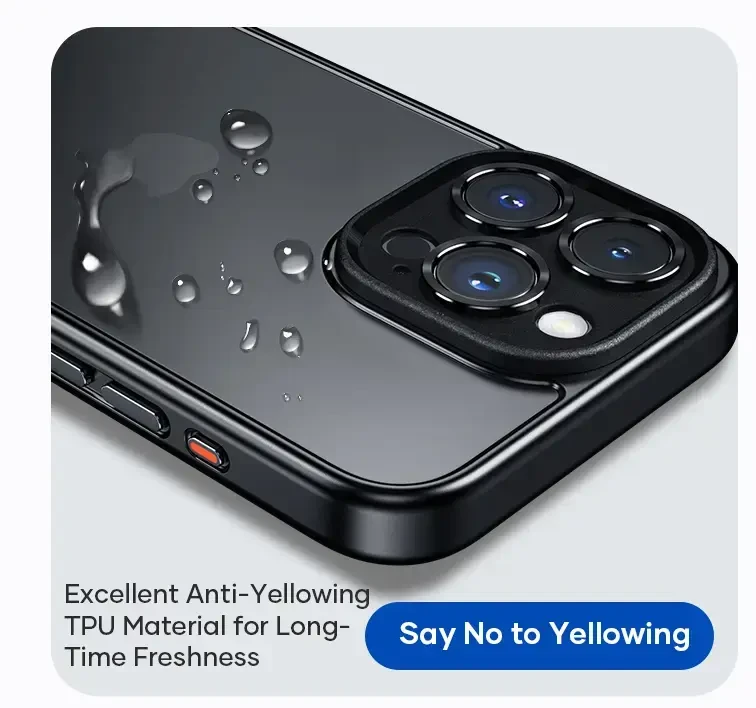 Rock Guard Touch Matte Series dėklas skirtas Apple iPhone 15 Plus baltos spalvos