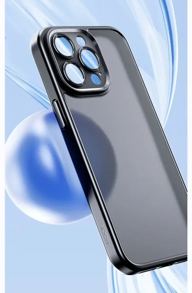 Rock Guard Touch Matte Series dėklas skirtas Apple iPhone 15 Plus baltos spalvos