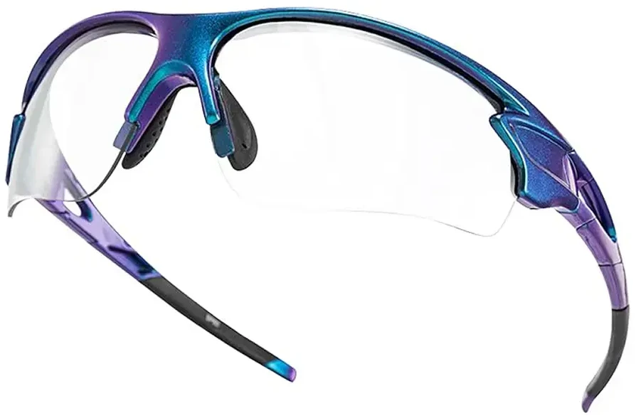 Rockbros 10069 photochromic UV400 dviratininko akiniai – mėlynos spalvos