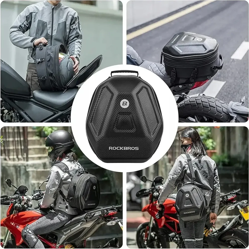 Rockbros 30140026001 motociklo bako krepšys 35 l - juodas