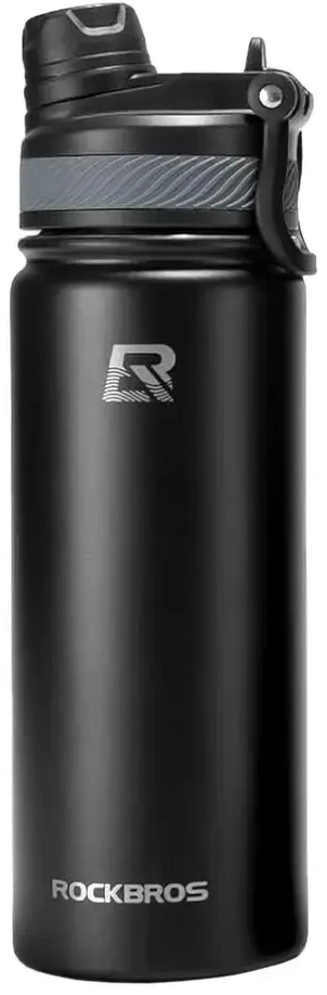 Rockbros 35210029001 terminė gertuvė dviračiui 550 ml – juodos spalvos