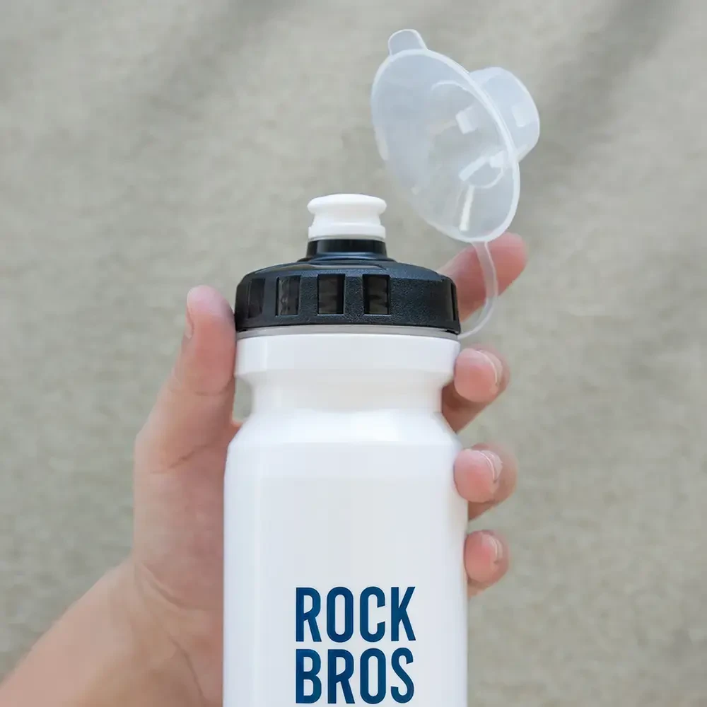 Gertuvė Rockbros 600 ml Bike Bottle - Baltas