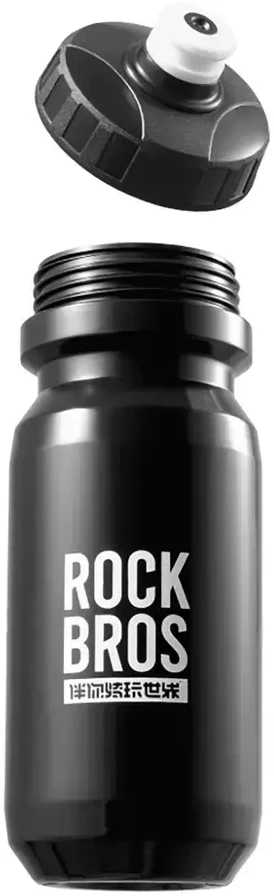 Gertuvė Rockbros 600 ml Bike Bottle - Juodas