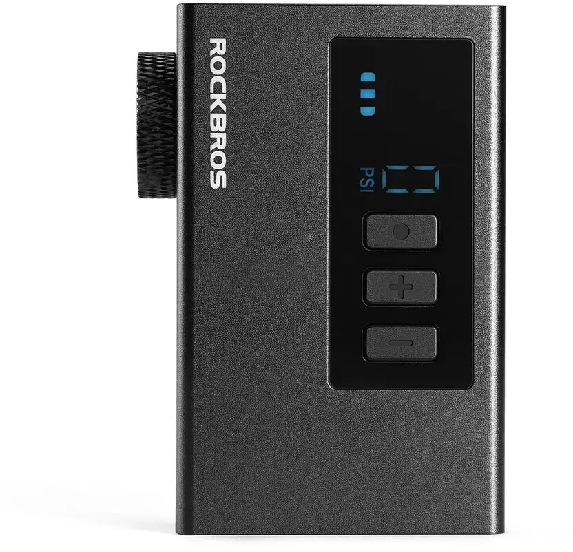 Rockbros AS240 PRO belaidis siurblys 120 psi kompresorius 420mAh - juodas