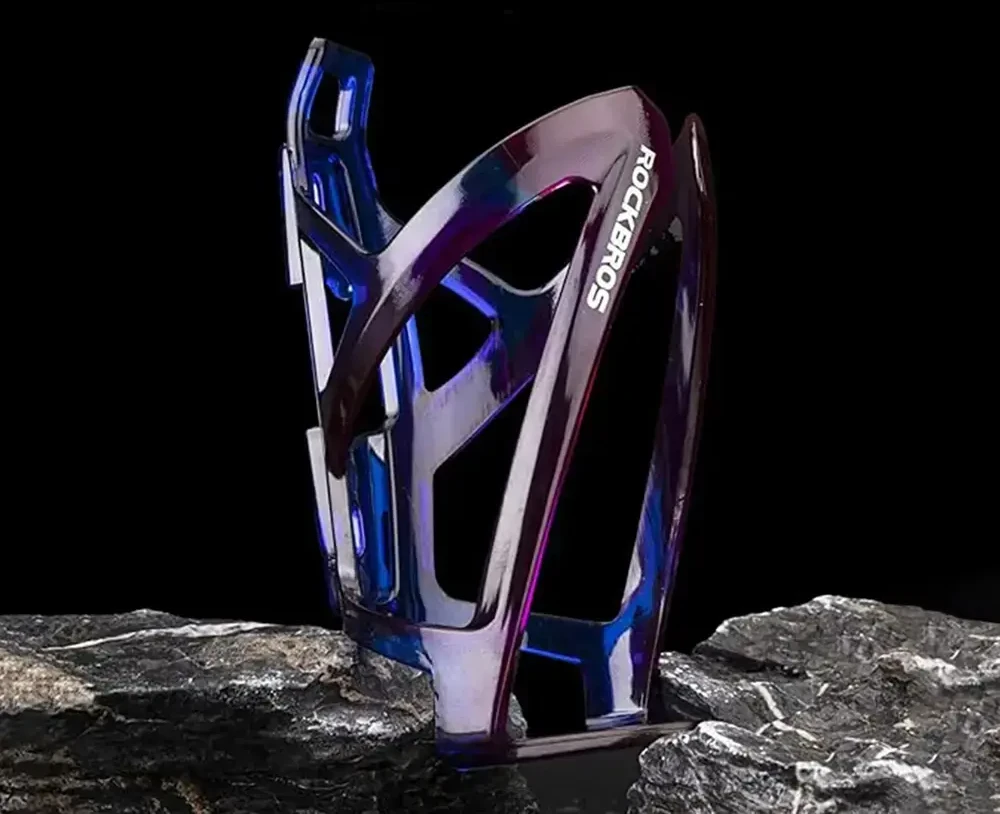 Rockbros FK338 bicycle holder for water bottle – mėlynas and violetinė