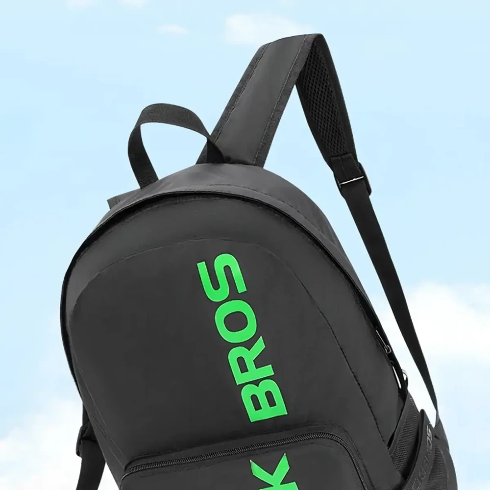 Rockbros H10-BK sports foldable backpack 18 l - juodos spalvos