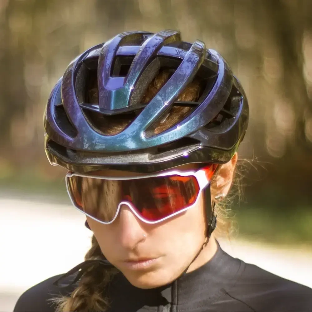 Rockbros HC-58C-L Bike Helmet 58-61 cm - Mėlyna Chameleon