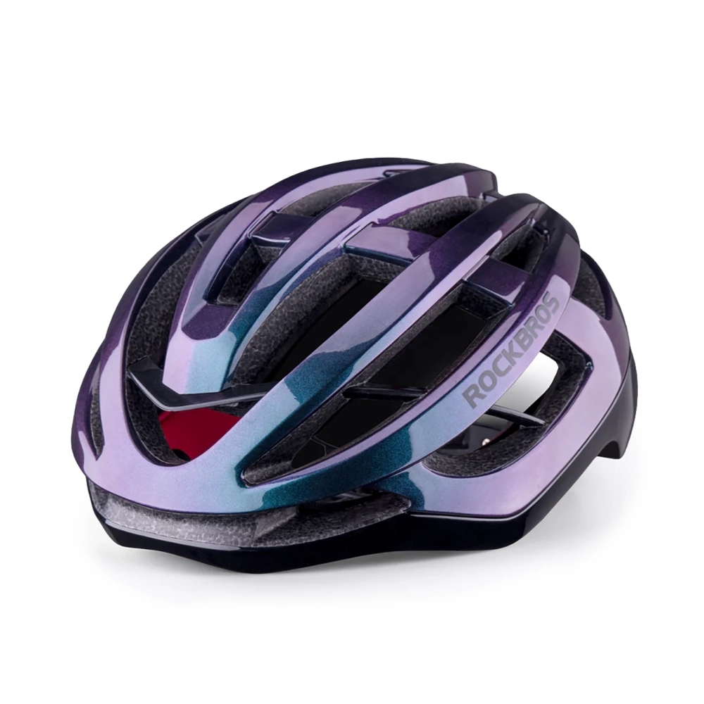 Rockbros HC-58C-M dviračio šalmas 55-58 cm – mėlynas chameleonas