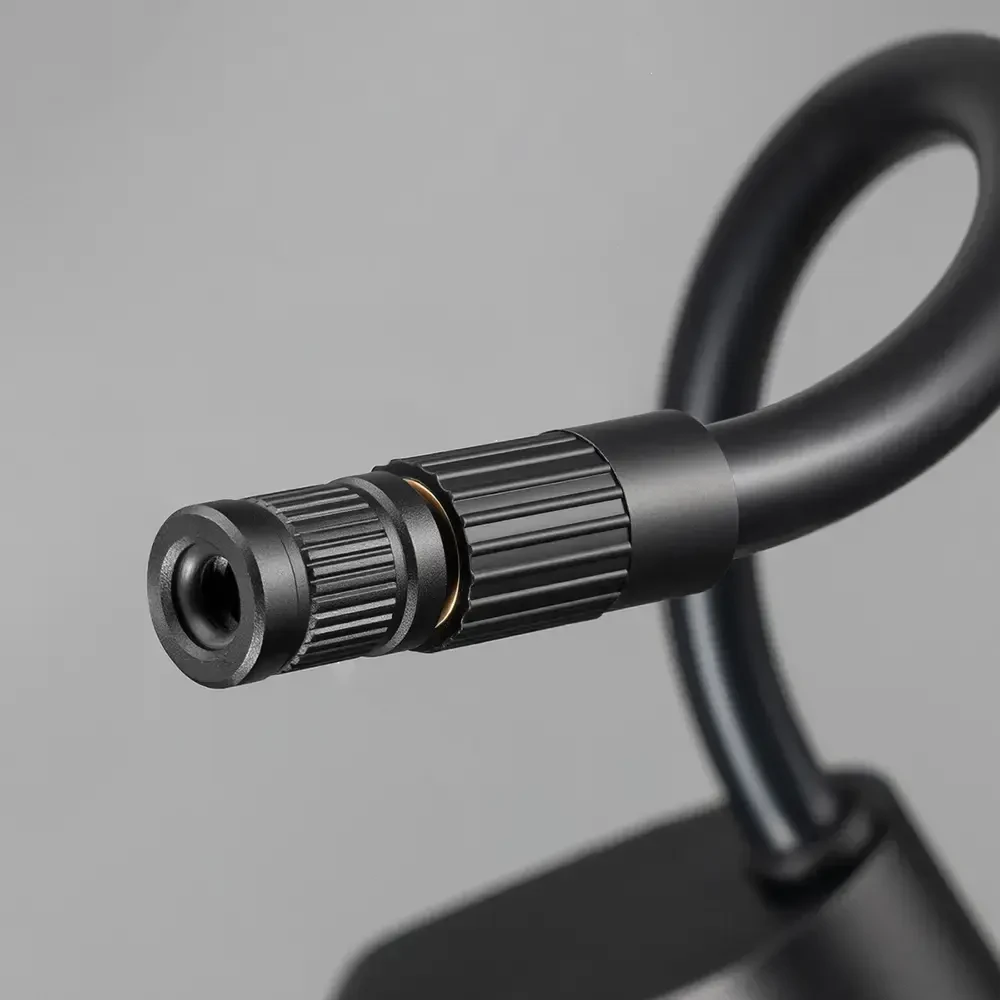Rockbros L1 Mini belaidis siurblys 70 psi kompresorius 200 mm Schrader žarnos ilgis - juodas