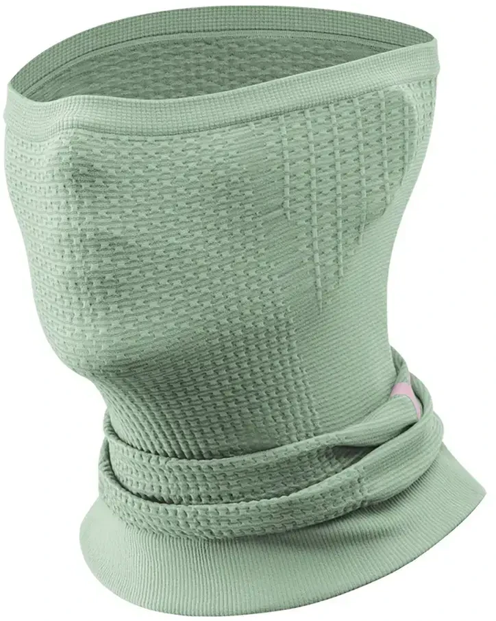 Rockbros LFA23 TVI Women's Knitted Bicycle Neck Warmer - Žalias