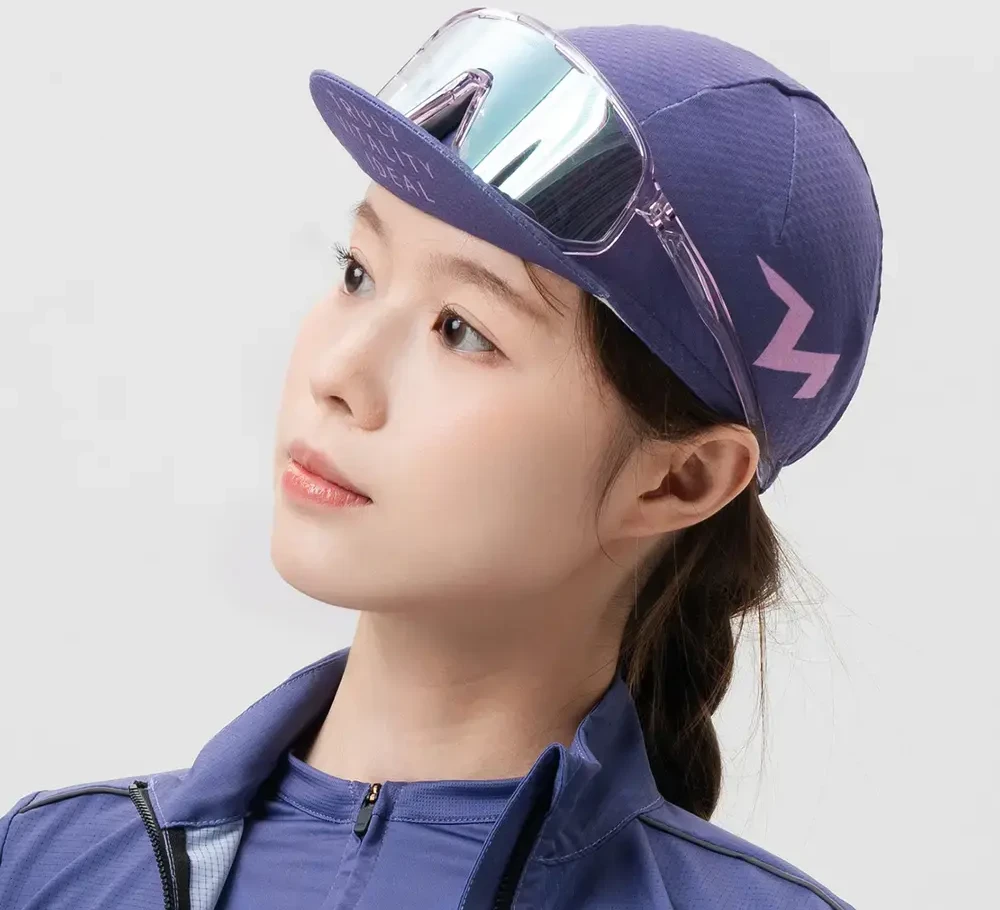 Rockbros M013 TVI Cycling Cap - Violetinė