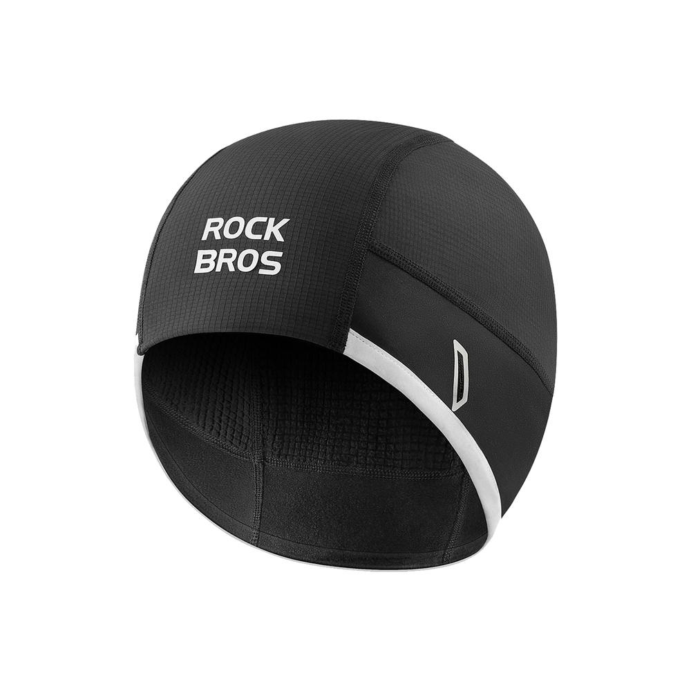 Rockbros M016 Žieminė nuo vėjo apsauganti dviratininko kepurė, dydis 54-61 cm – juoda