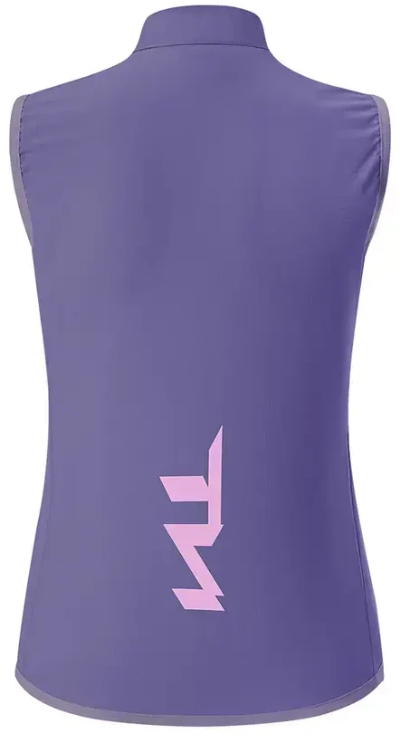 Rockbros MJ008 TVI Windproof Women's Cycling Vest S - Violetinė