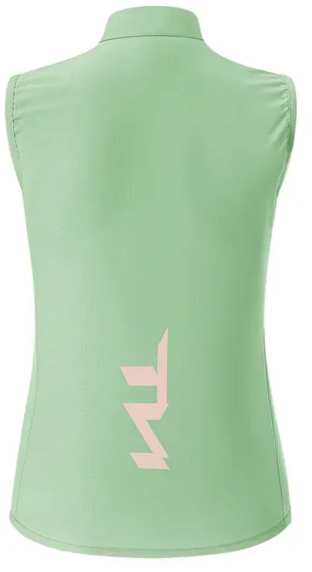 Rockbros MJ008 TVI Windproof Women's Cycling Vest M - Žalias