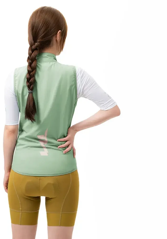 Rockbros MJ008 TVI Women's Cycling Vest Windproof L - Žalias