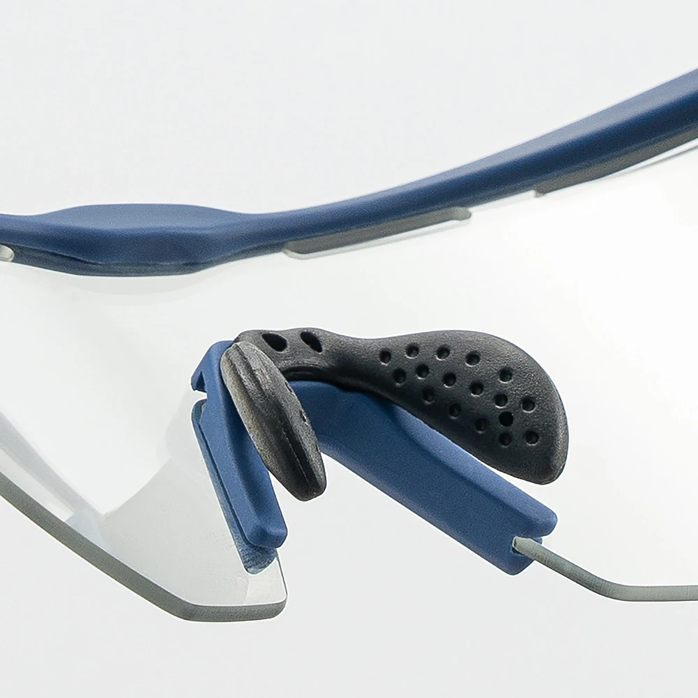 Rockbros Polarized dviratininko akiniai su UV apsauga ir Corrective Insert – pilkos spalvos