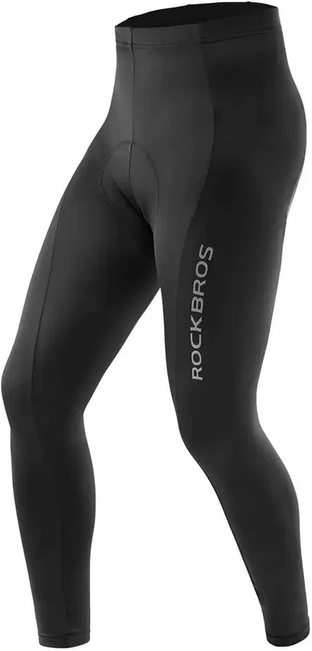 Rockbros RK20043XL dviratininko kelnės laidžios orui su XXXL įdėklu – juodos spalvos