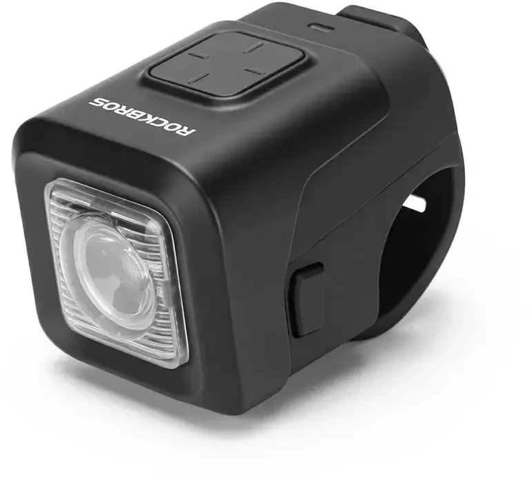Rockbros SKL01 Front Bike Light 450 lm with 120 dB USB-C Bike Bell - Juodas