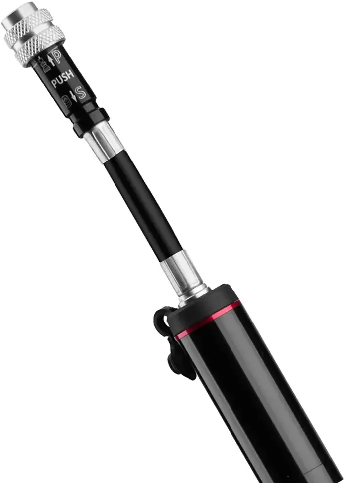 Rockbros SMART-B 150 PSI Mini Bicycle Pump for Presta and Schrader Valves - Juodas