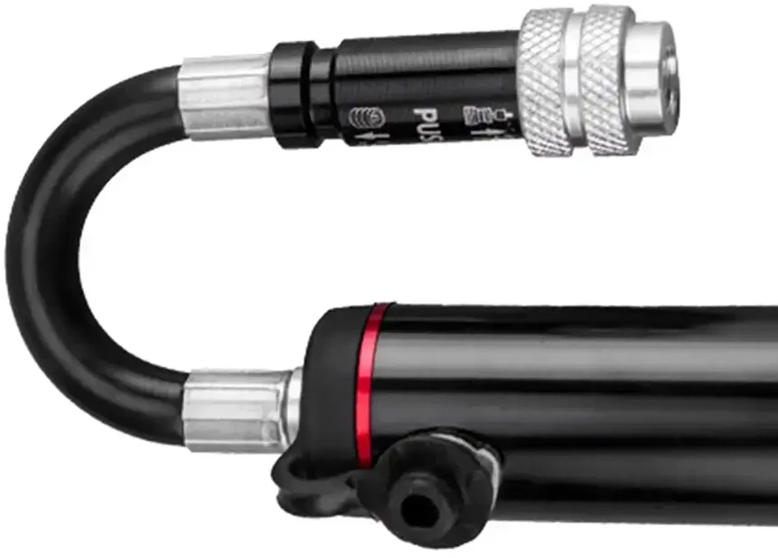 Rockbros SMART-B 150 PSI Mini Bicycle Pump for Presta and Schrader Valves - Juodas