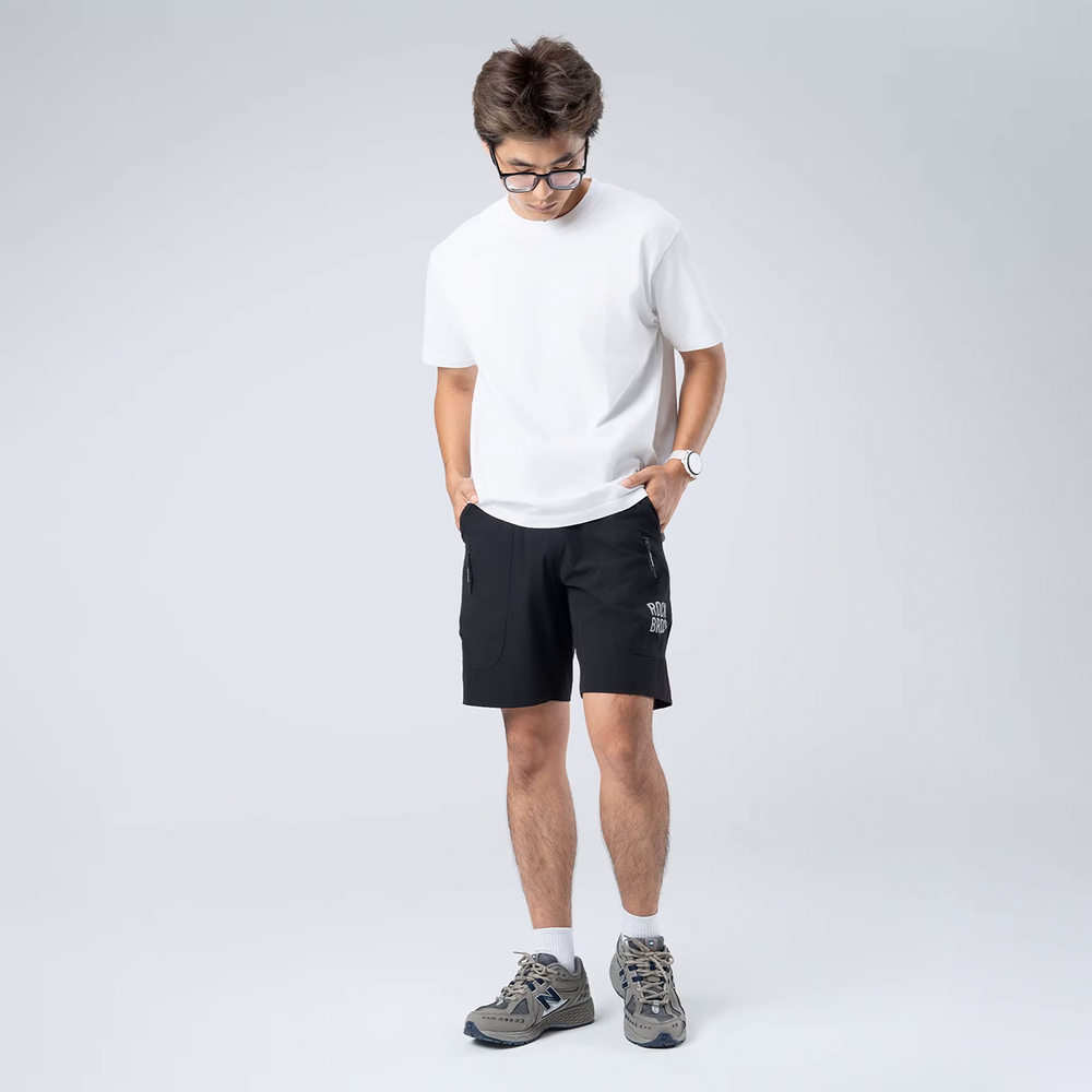 Rockbros YDDK015 šortai su diržu, dydis XL – juodi