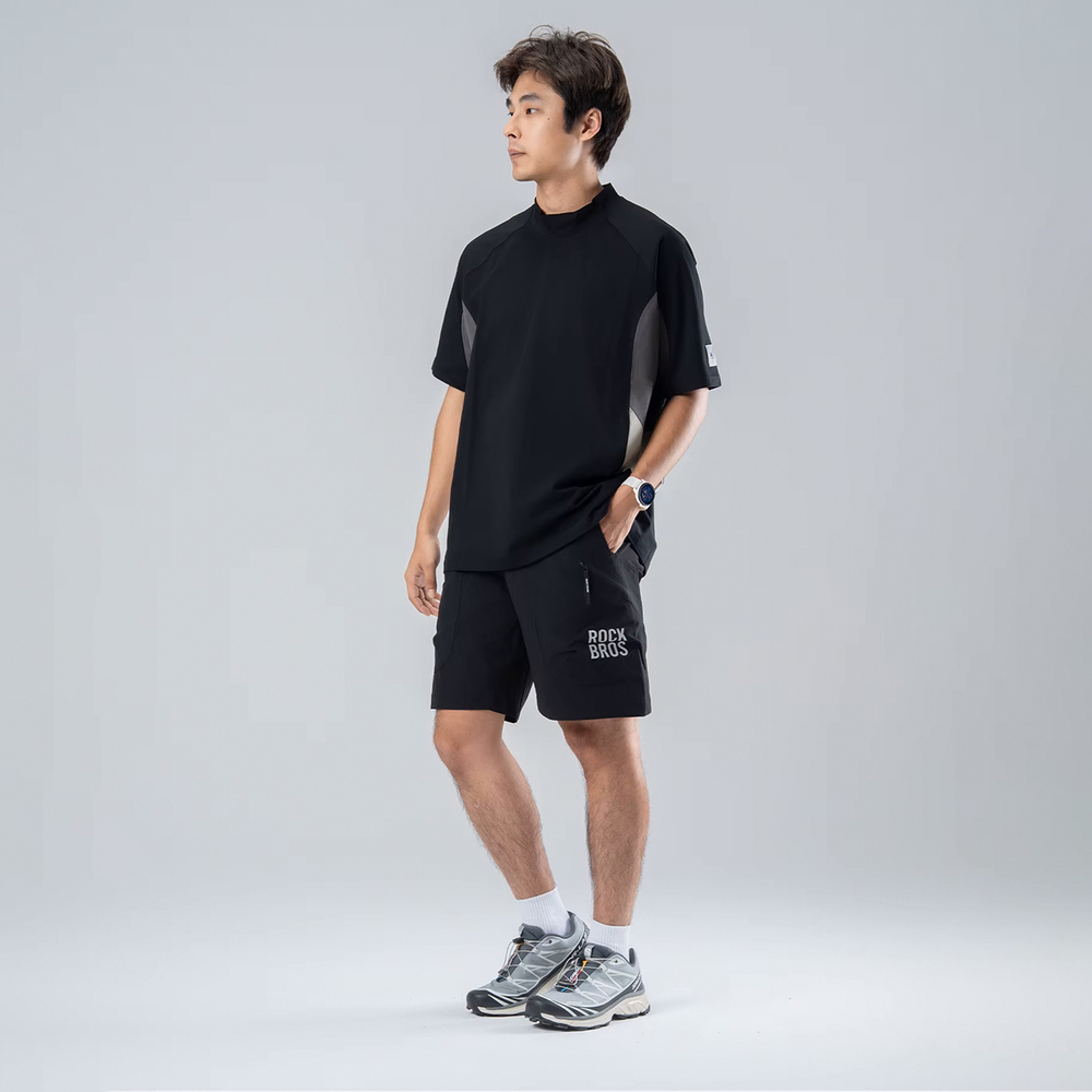 Rockbros YDDK015 shorts with belt dydis XXL - juodas