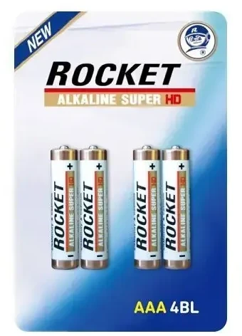 Rocket LR03HD-4BB (AAA) Super HD lizdinė pakuotė, 4 vnt.