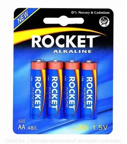 Rocket LR6-4BB (AA) lizdinė pakuotė, 4 vnt.