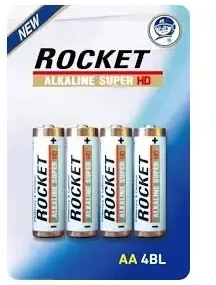 Rocket LR6HD-4BB (AA) Super HD lizdinė pakuotė 4 vnt.