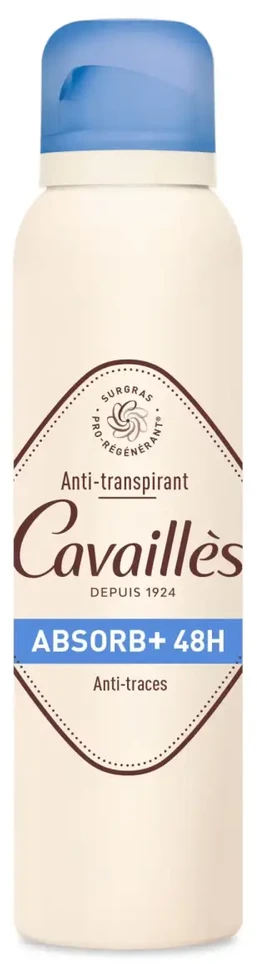 Roge Cavailles Absorb + 48H 48h Protection Dezodorantas Purškiklis For Women, 150 ml