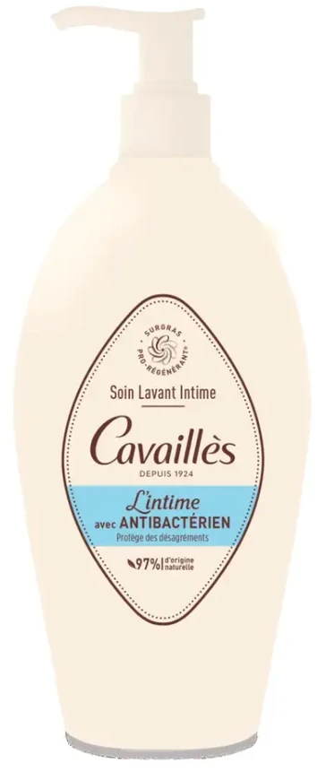 Roge Cavailles Antibacterial Intimate Natural Ingredients Intimate Wash Gel, 250 ml