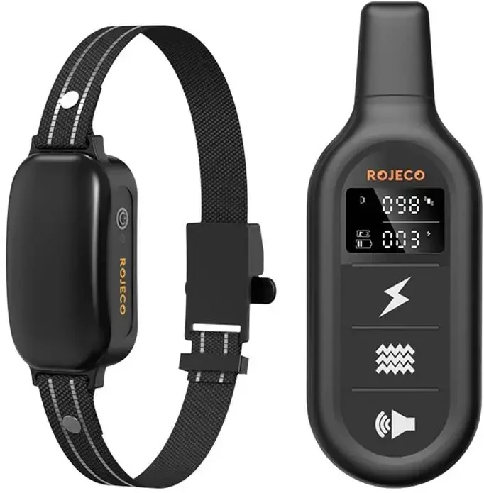 Rojeco 1000M PD521 elektrinis lojantis antkaklis (Juodas)