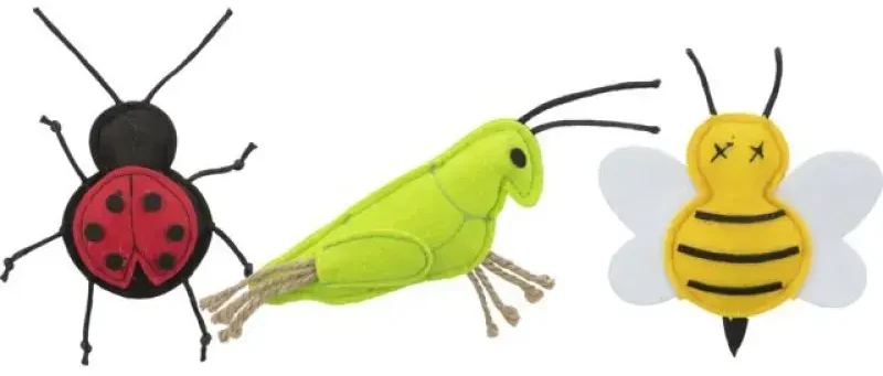 Rotaļlieta kaķiem - Trixie Insects, felt, catnip, 11 cm, 1 gab